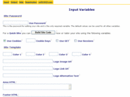 Site Builder Software screenshot